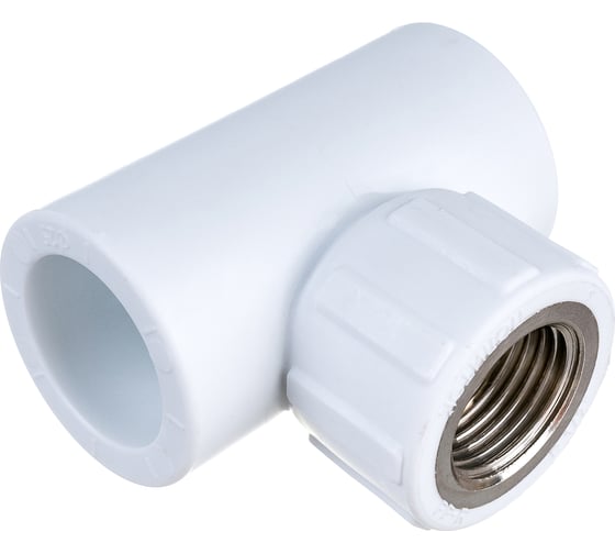 Изображение товара Тройник с внутренней резьбой Политэк ПП 25х1/2 9500002512