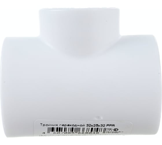 Изображение товара Переходной тройник Политэк ПП 32х25х32 9300322532