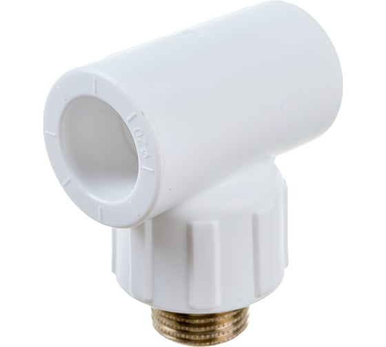 Изображение товара Тройник с наружной резьбой Политэк ПП 20x1/2 9510002012