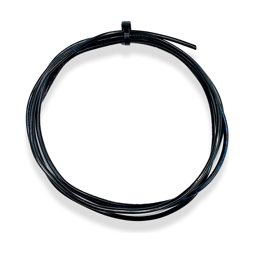 Установочный провод ПРОВОДНИК, цвет черный OZ341633L1000 ПуГПнгA-HF 1x0.5 мм2 Черный, 1000м - фото 1