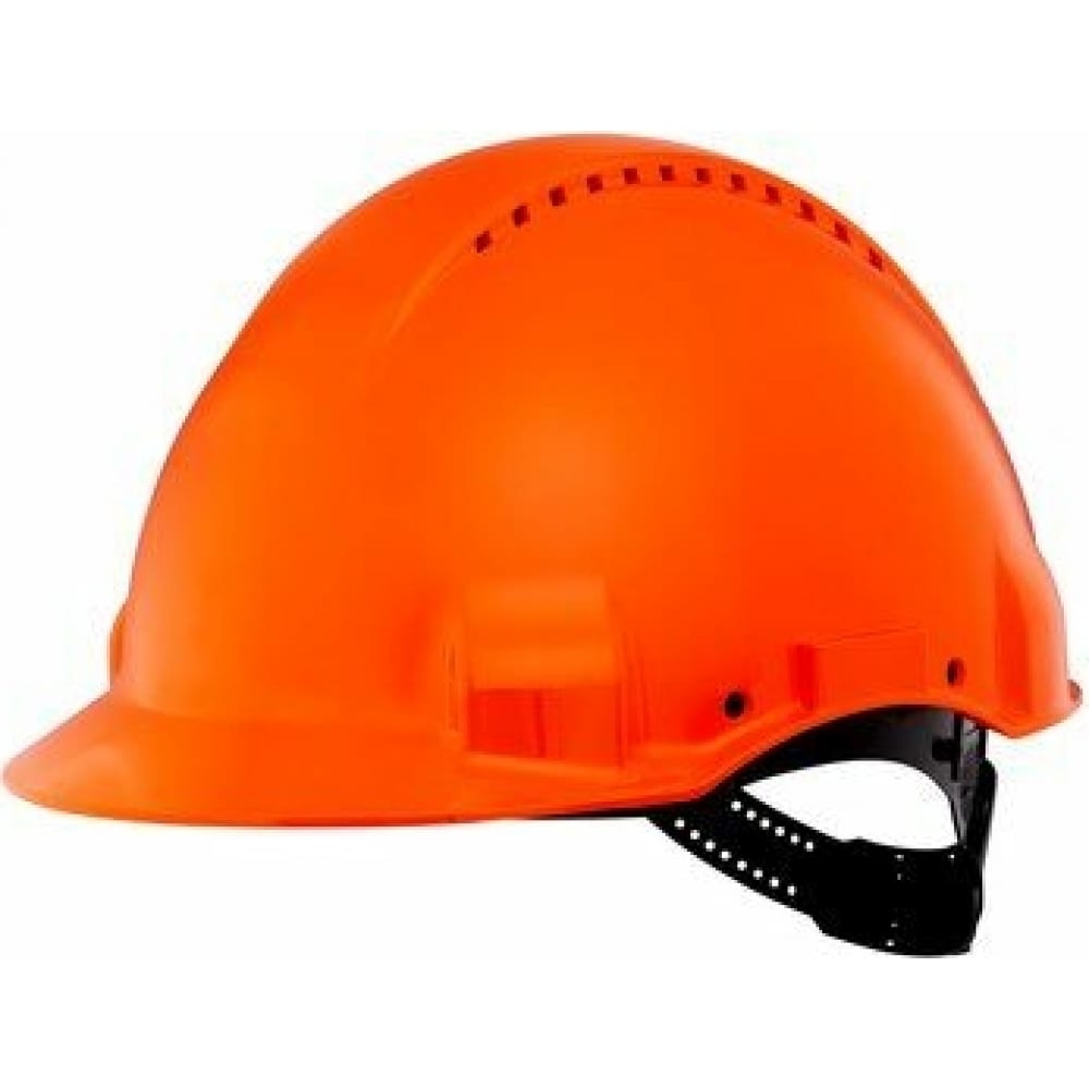 Купить Защитная каска 3М, 7000039715, оранжевый, УФ-стабилизированный ABS-пластик