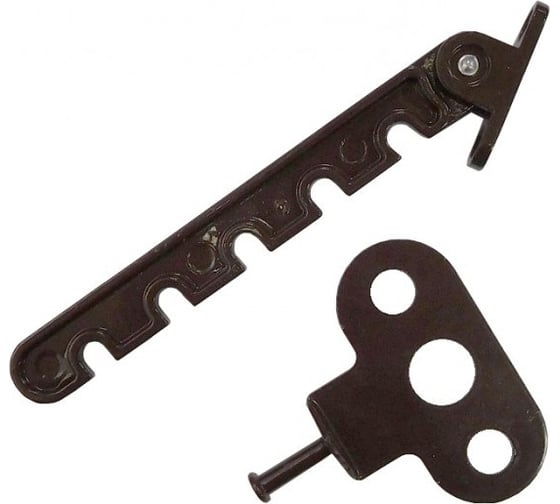 Изображение товара Ограничитель открывания пластикового окна Tech-Krep/Zitar коричневый 148114