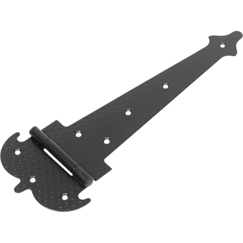 Изображение товара Накладная петля Amig черная 554-300х2 для дверей монтаж 180 градусов