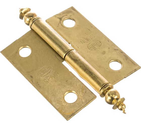 Изображение товара Петля Amig мод. 541-40 карточная, съем.лев. латунир 119