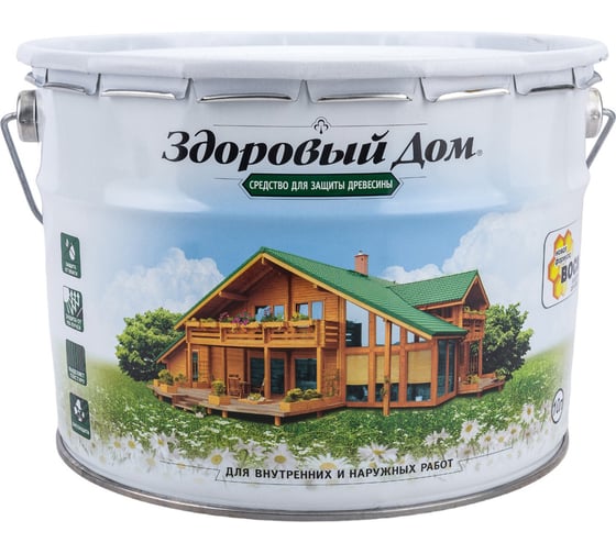 Изображение товара Деревозащитное средство Здоровый Дом Орегон 10 л 90000857513