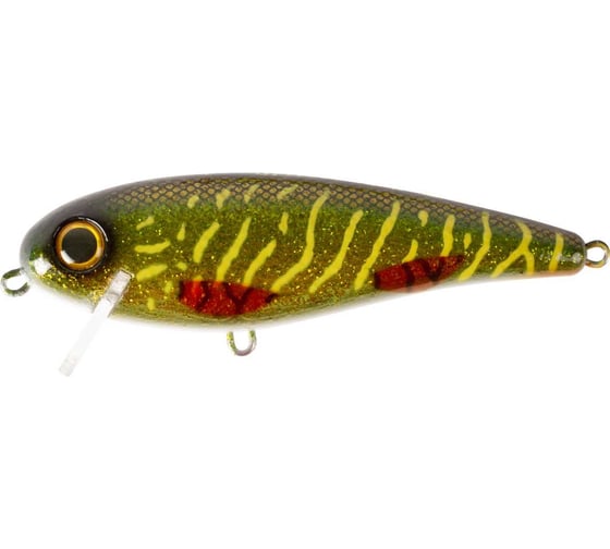 Изображение товара Воблер Strike Pro Крэнк Jonny Vobbler, цвет: JV012 Green Motoroil Pike UV EG-205#JV012