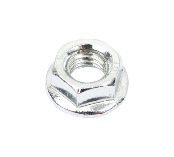 Изображение товара Фланцевая гайка STEELREX DIN 6923, цинк, М6, 150 шт. 0224006000B500015064