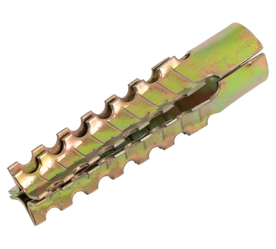 Изображение товара Металлический дюбель для газобетона STEELREX 6x32 мм, 100 шт. 0419006032B400010032