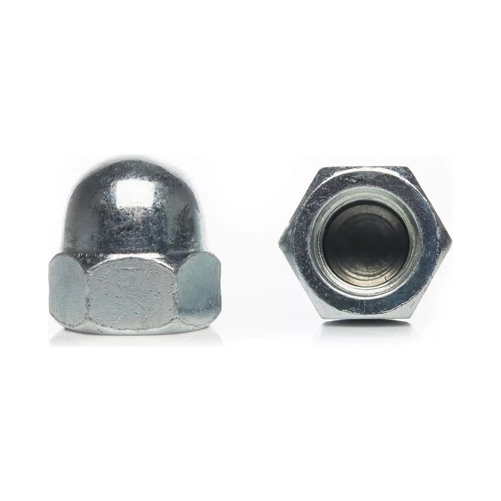 Изображение товара Колпачковая гайка STEELREX DIN 1587,цинк, М10, 50 шт. 0222010000B400005032