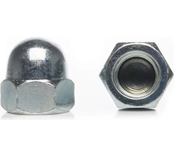 Изображение товара Колпачковая гайка STEELREX DIN 1587,цинк, М10, 50 шт. 0222010000B400005032
