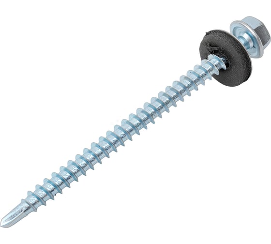 Изображение товара Саморез для крепления кровли STEELREX сверло, цинк 4,8x70 мм, 35 шт. 0119048070B400003532
