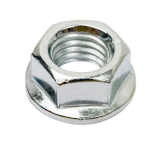 Изображение товара Фланцевая гайка STEELREX DIN 6923, цинк, М10, 50 шт. 0224010000B400005032