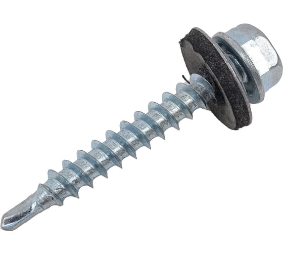Изображение товара Саморез для крепления кровли STEELREX сверло, цинк 4,8x35 мм, 60 шт. 0119048035B400006032