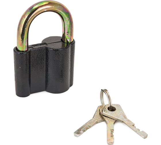 Изображение товара Навесной замок Стандарт AL-760 d9 мм ЕВРОПАКЕТ 4 862