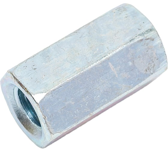 Изображение товара Соединительная гайка STEELREX DIN 6334, цинк, М8, 25 шт. 0220008000B500002564