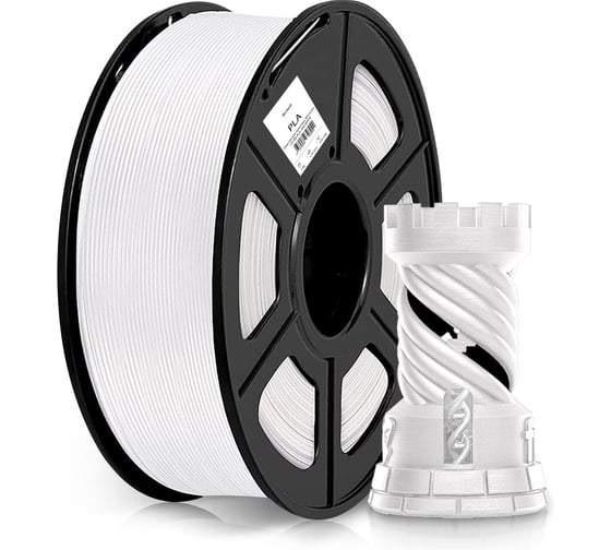 Изображение товара Пластик для принтера CACTUS 3D CS-3D-PLA-1KG-WHITE PLA, диаметр 1.75 мм, 1 кг, 1 цв. 1974211
