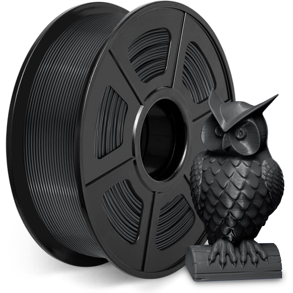 Изображение товара Пластик для 3D принтера CACTUS CS-3D-PLA-1KG-BLACK диаметр 1.75 мм Изображение товара Пластик для 3D принтера CACTUS CS-3D-PLA-1KG-BLACK диаметр 1.75 мм