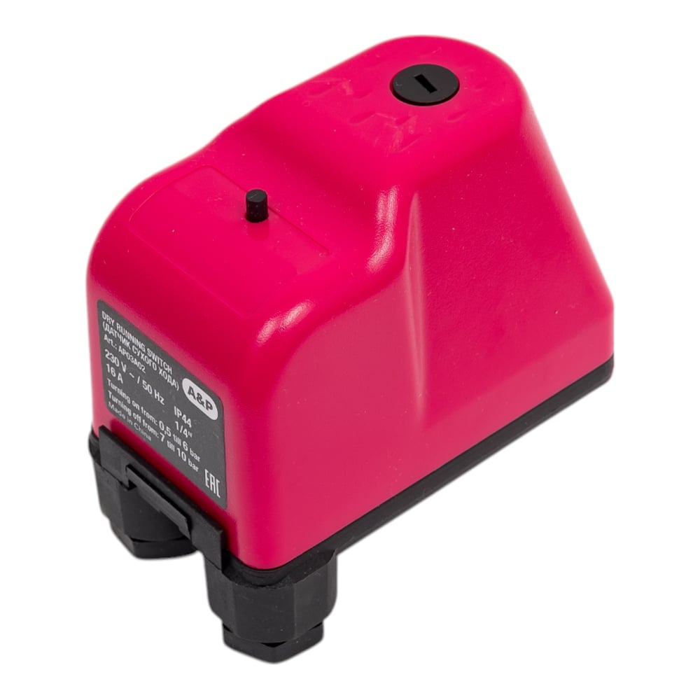 Изображение товара Датчик сухого хода A&P AP03A02 - защита насосов от работы без жидкости