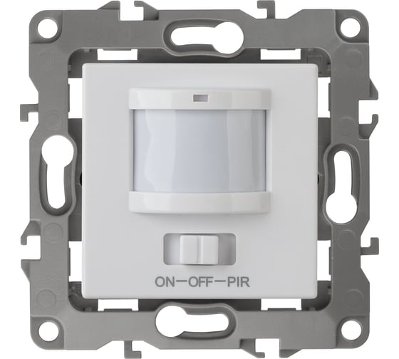 Изображение товара 3-проводной датчик движения ЭРА 12-4104-01 180-240В, 400Вт, IP20, 12, белый Б0031261