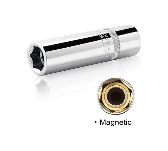 Изображение товара Головка свечная магнитная 14 мм, 1/2"DR TOPTUL BAAT1614