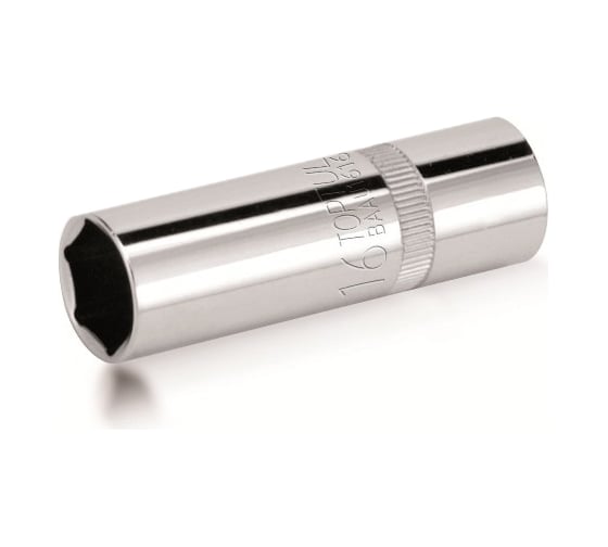 Изображение товара Головка свечная тонкостенная 16 мм, 1/2"DR TOPTUL BAAU1616