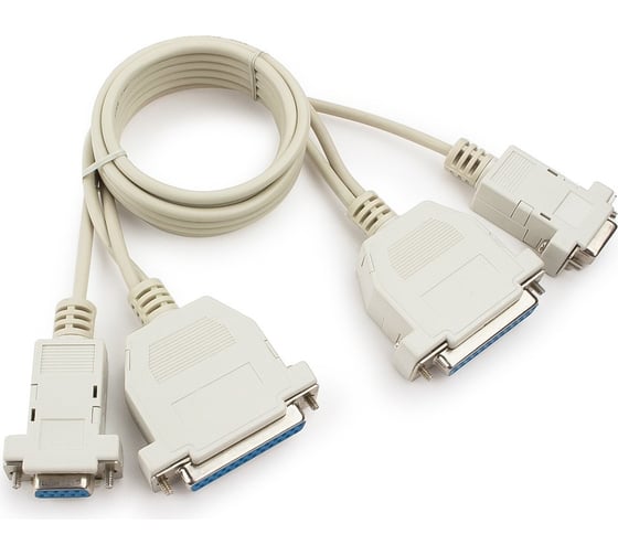 Изображение товара Кабель Cablexpert 0-модемный, универсальный, 25f_9f/25f_9f, 1.8м, пакет, CC-140-6-N