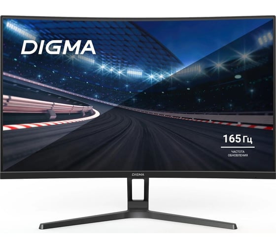 Изображение товара Монитор DIGMA 27" Overdrive 27A510F VA FHD, черный, 1ms, HDMI, DP, M/M, 165Hz, 300cd Ex Cur 1927007