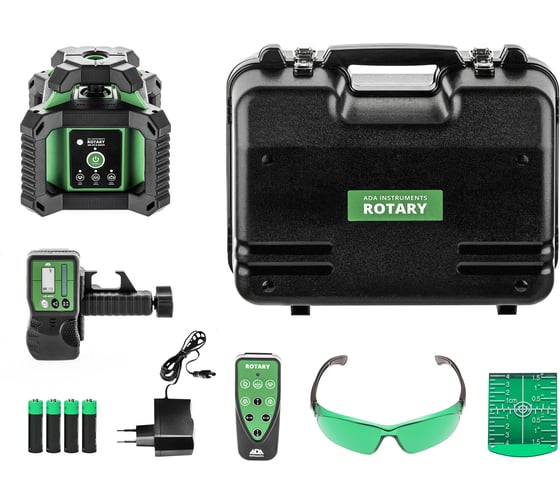 Изображение товара Профессиональный лазерный нивелир ADA ROTARY 400 HV-G SERVO А00584