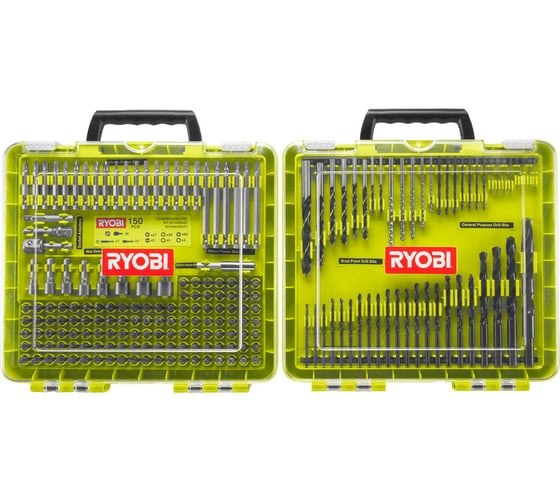 Изображение товара Набор сверл и бит (200 шт.) Ryobi RAKDD200 5132004668