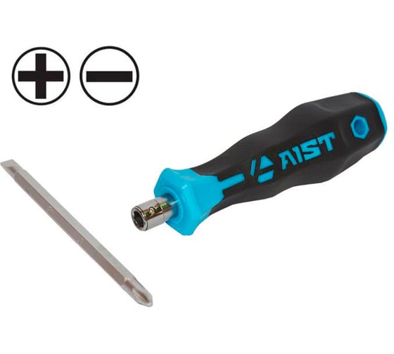 Изображение товара Комбинированная двухсторонняя переставная отвертка AIST SL6 PH2 800102 00-00003375