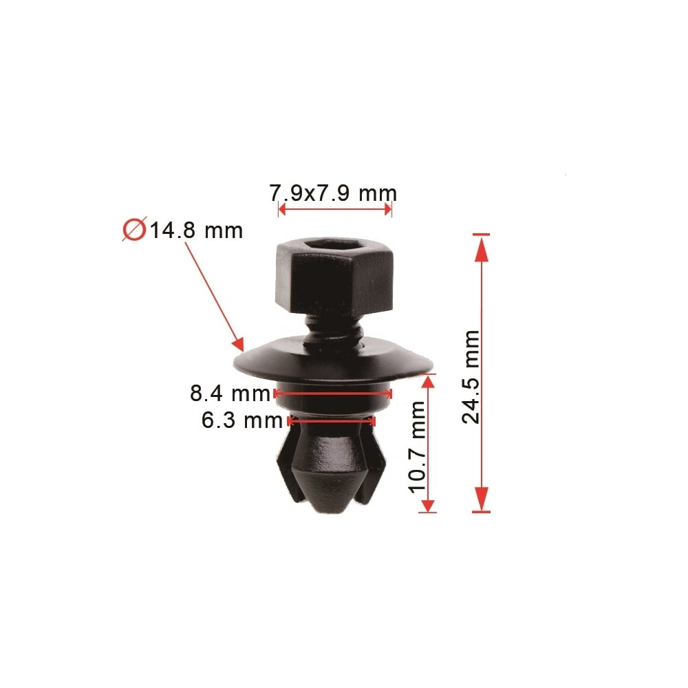 Клипса 10 шт AVERS 3C0853934-10