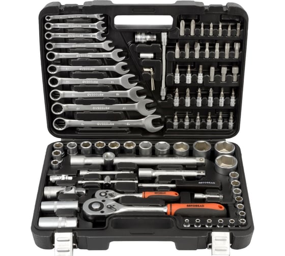 Изображение товара Набор инструмента АвтоDело DR 1/2" DR 1/4" 88 предметов 39883 13808