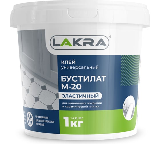 Изображение товара Клей Лакра Бустилат М-20 1кг 90002427723