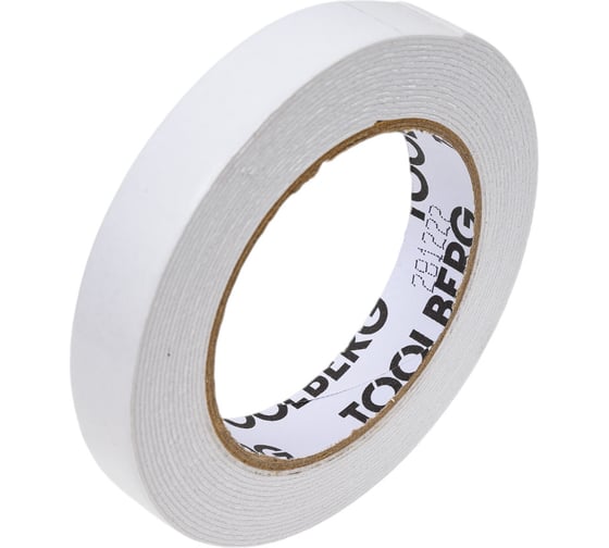 Изображение товара Двусторонняя лента на вспен.основе TOOLBERG 2005019, 19 мм х 5 м 90003726829