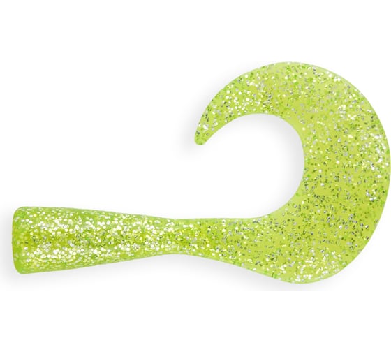 Изображение товара Хвост для джеркбейта Strike Pro Wolf Tail Jr. лимонный с блестками, 2 шт. EG-175T#CHG