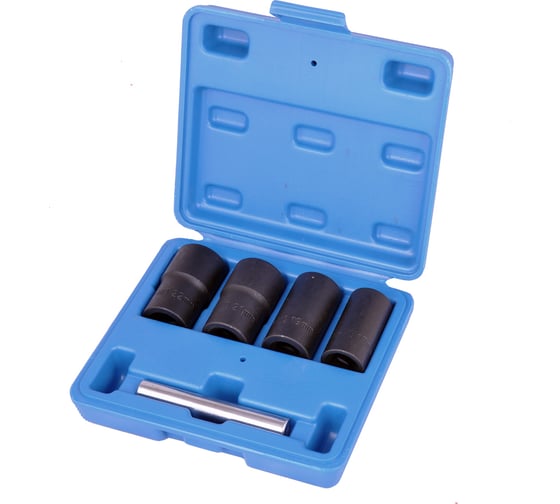 Изображение товара Набор головок-экстракторов 4 предмета и выколотка AV Steel AV-921088