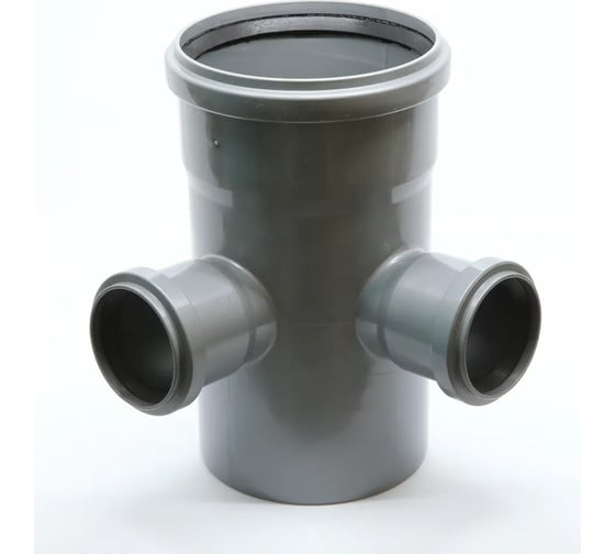 Изображение товара Крестовина для внутренней канализации Flextron 2-х плоскостная 110x50x50x87.5 градусов 148044