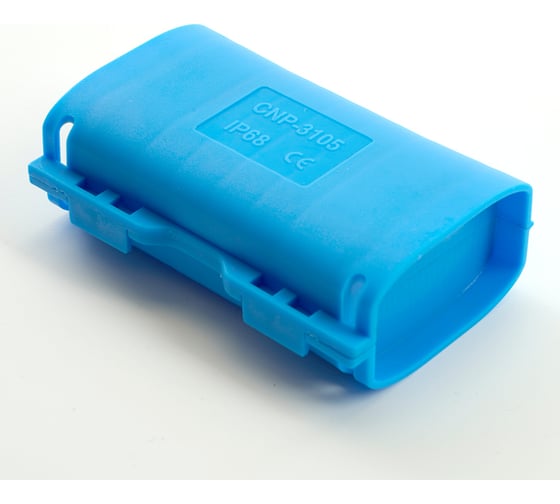 Изображение товара Изоляционная коробка с гелем STEKKER Ld547, 450v, 42x38x26, синий, 49238