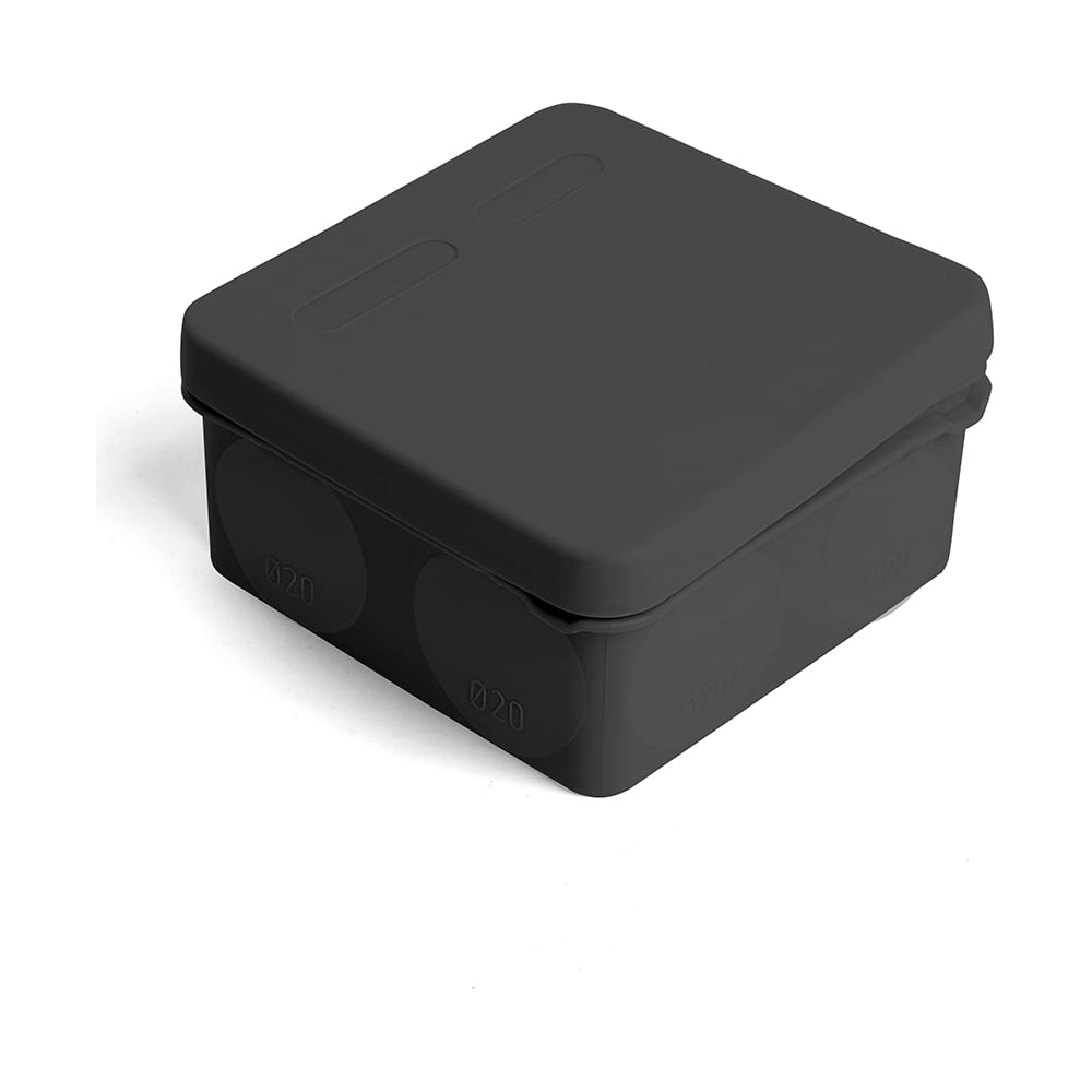 Разветвительная коробка STEKKER коробка для кондитерских изделий с pvc крышкой счастье в каждом дне 10 5 × 10 5 × 3 см