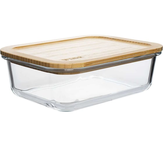 Изображение товара Контейнер TALLER 1500 мл с бамбуковой крышкой TR-38134