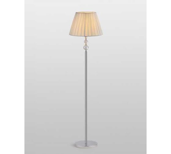 Изображение товара Напольный светильник торшер Moderli feels хром, белый V10547-1F