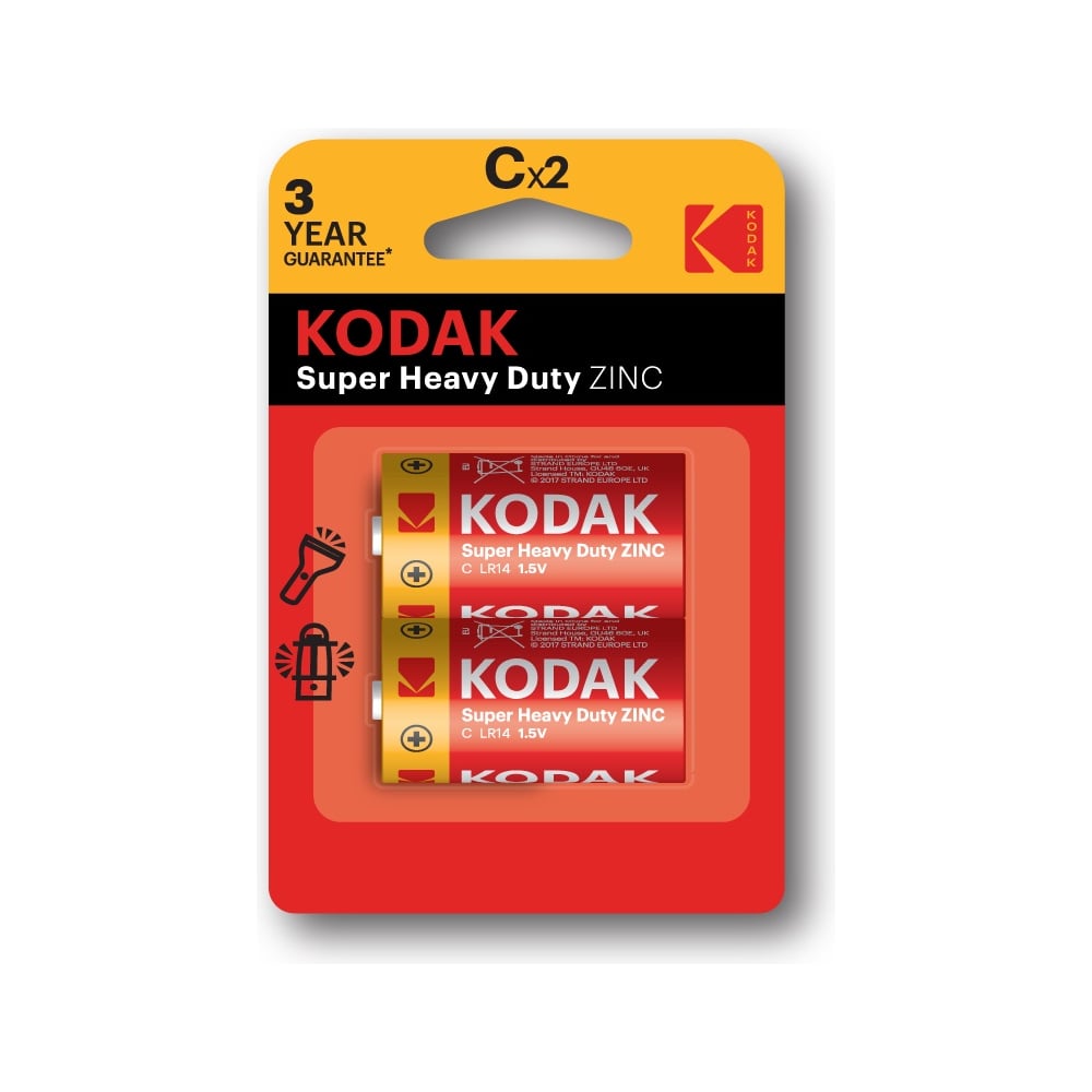 Солевая батарейка KODAK батарейка солевая rexant аа r6 proconnect 1 5 в 4 шт термопленка