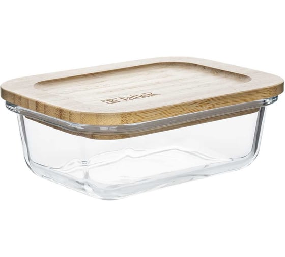Изображение товара Контейнер TALLER 370 мл с бамбуковой крышкой TR-38131