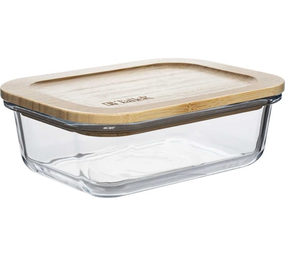 Изображение товара Контейнер TALLER 640 мл с бамбуковой крышкой TR-38132
