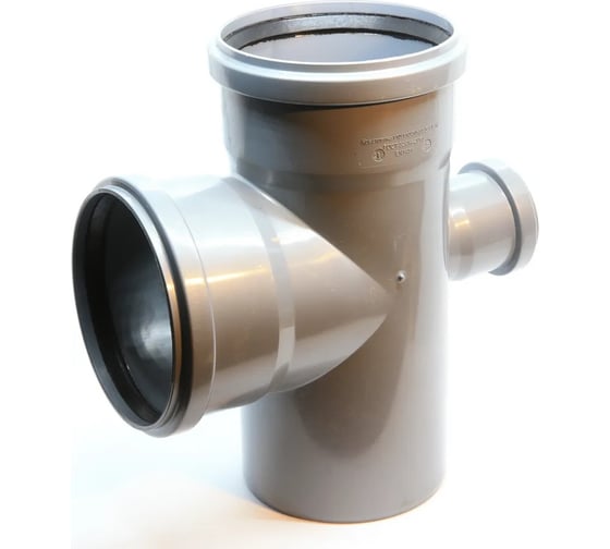 Изображение товара Крестовина для внутренней канализации Flextron d 110x110x50 мм, 87.5 градусов 145016