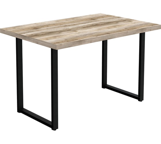 Изображение товара Обеденный стол Alternative п-образный, клен каньон, 9855 пч, 38 мм, 1200x800x750, в 1 коробке 00000053997