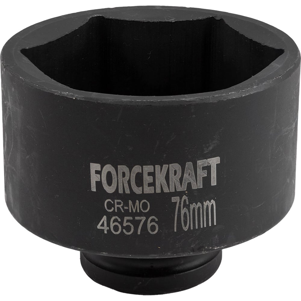 Головка ударная 3/4", 76 мм, 6-гранная Forcekraft FK-46576(57123)
