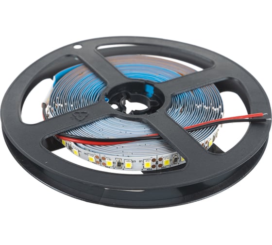 Изображение товара Гибкая светодиодная лента Uniel катушка 5м ULS-2835-120LED/m-8mm-IP20-DC24V-9,6W/m-5M-6500K UL-00005870
