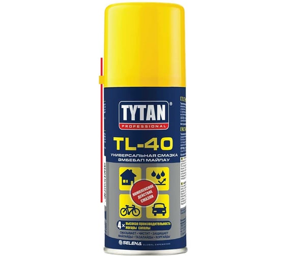 Изображение товара Техническая смазка-аэрозоль Tytan PROFESSIONAL TL-40 150 мл 257862