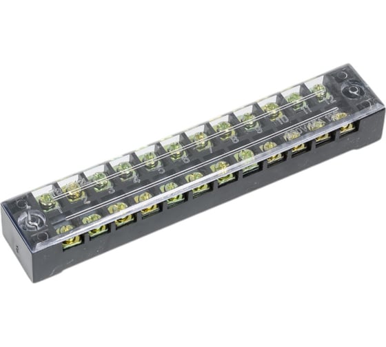 Изображение товара Блок зажимов Электротехник Тв-1512, 15а, 12 клеммных пар, ip30 ET018984